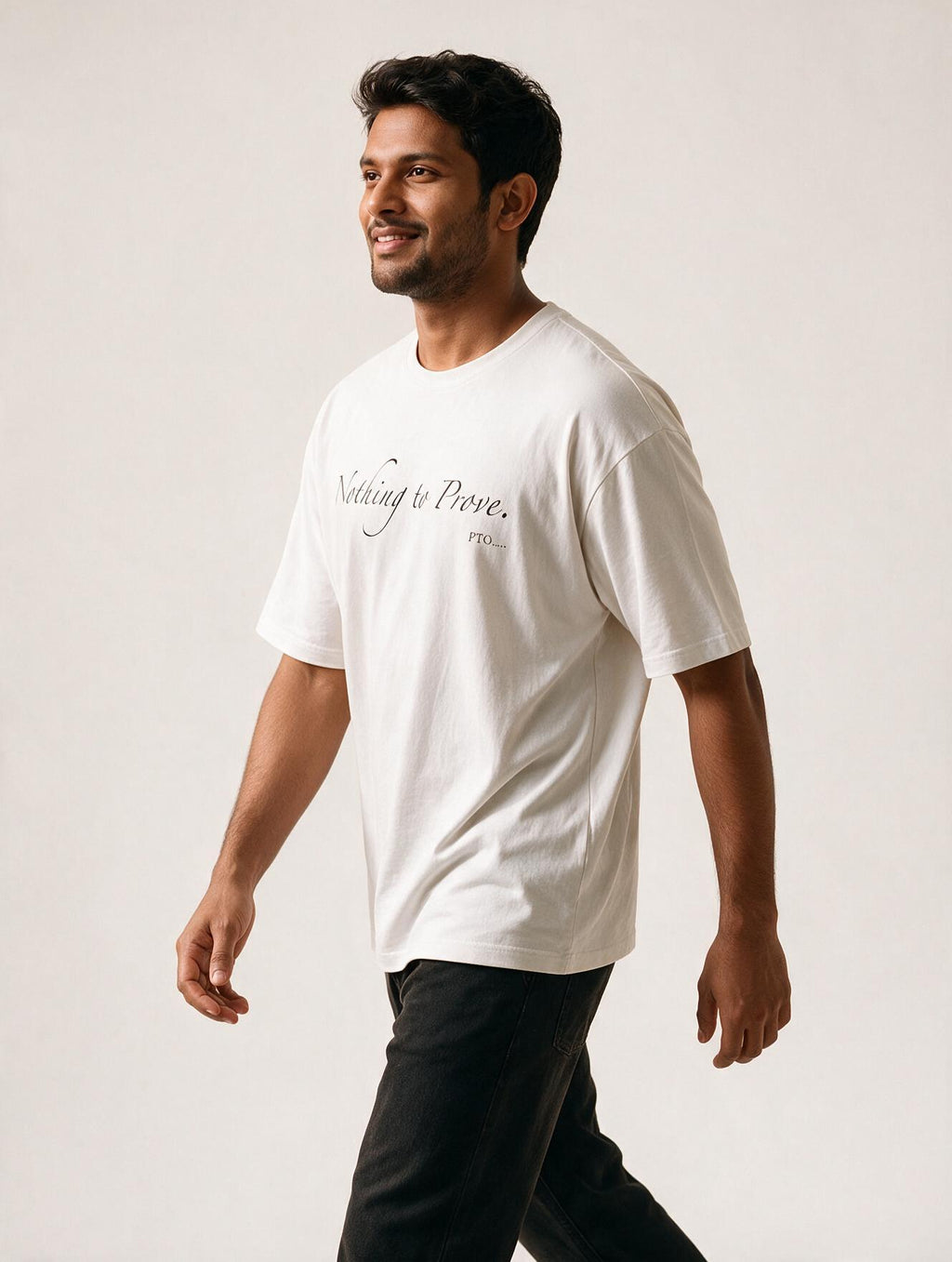 Nothing to Prove White - Side angle