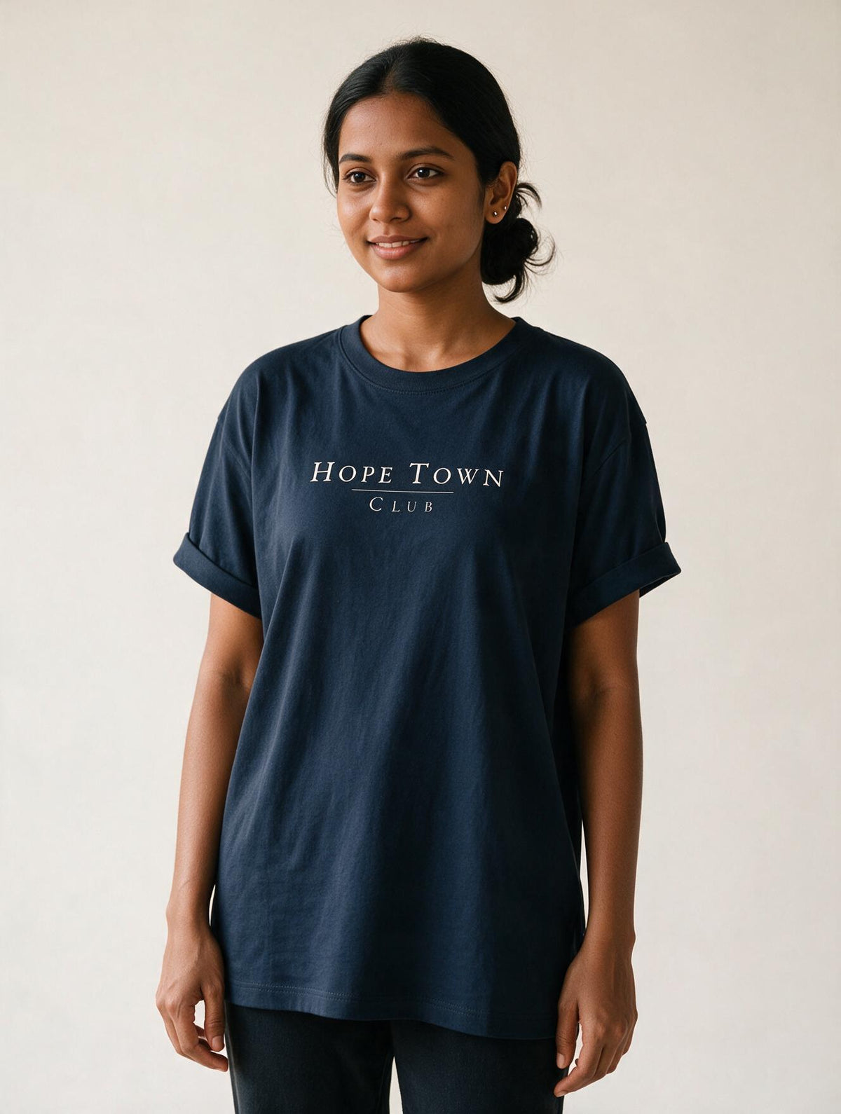 Nothing to Prove Nowhere to Be Navy Blue - Front angle