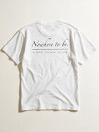 Nothing to Prove White - Back flat lay