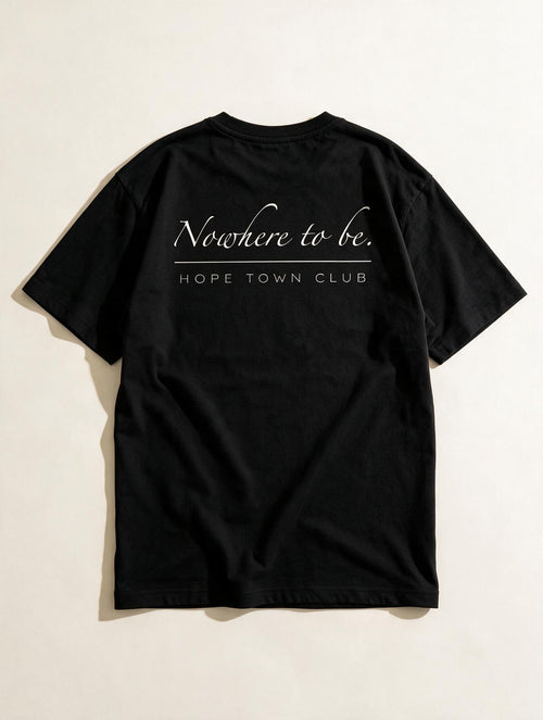 Nothing to Prove Black - Back flat lay