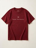 Pause This Counts Red - Product flat lay with neck label